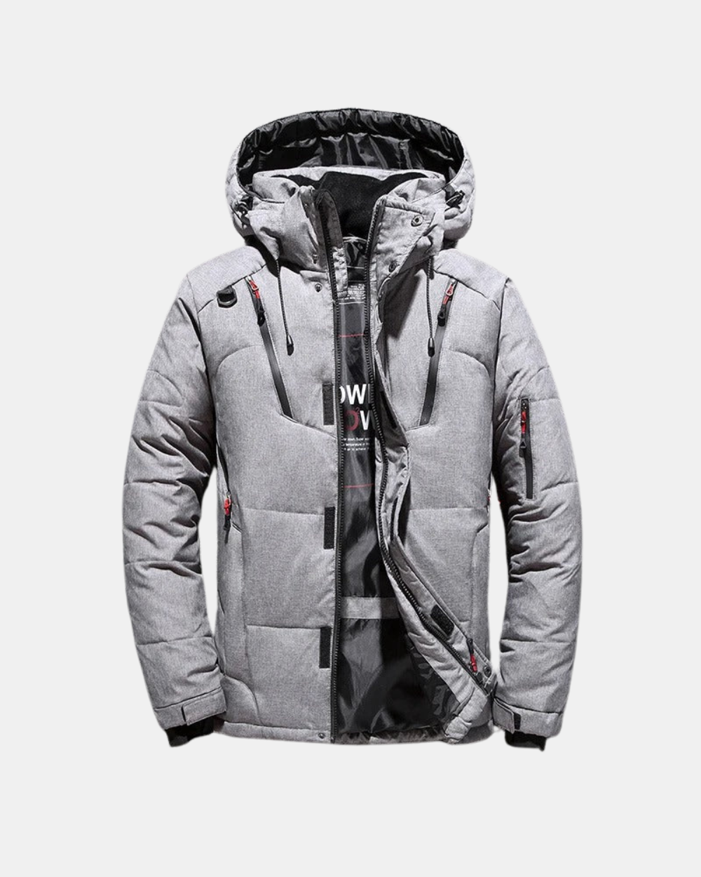 Daan | Men's Tailored Hooded Puffer Winter Jacket