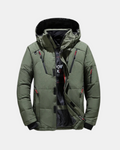 Daan | Men's Tailored Hooded Puffer Winter Jacket