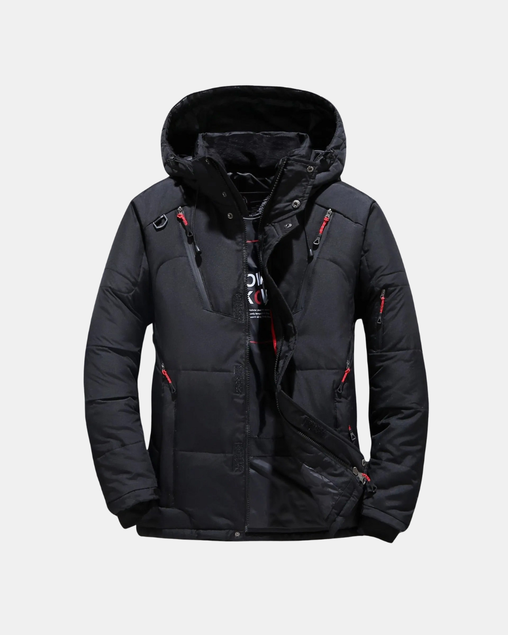 Daan | Men's Tailored Hooded Puffer Winter Jacket