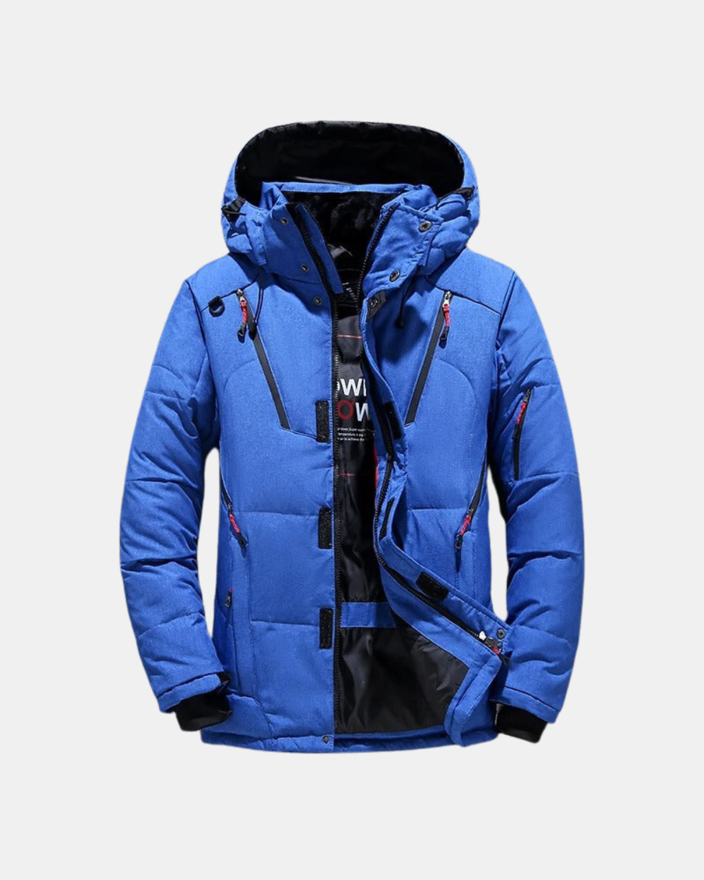 Daan | Men's Tailored Hooded Puffer Winter Jacket