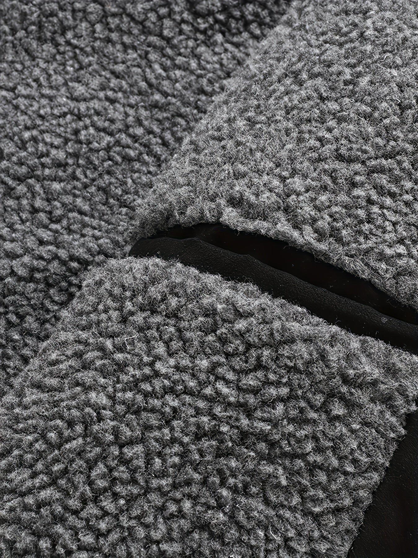 Daan | Men's Corduroy Teddy-Collar Bomber Jacket