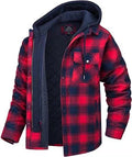 Daan | Men's Checked Fleece-Lined Winter Jacket