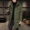 Daan | Men's Padded Hooded Long Winter Coat
