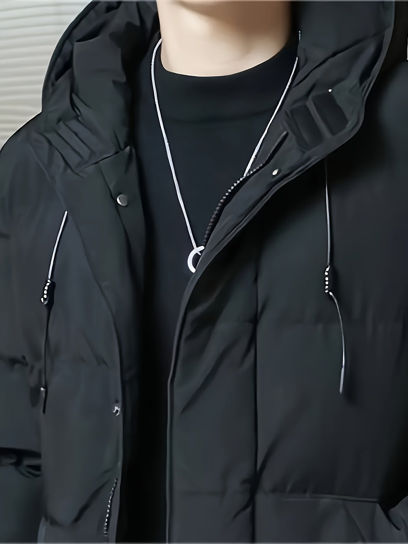 Daan | Men's Padded Long Hooded Parka