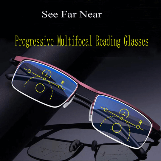 Women's Multifocal Reading Glasses with Blue Light Protection