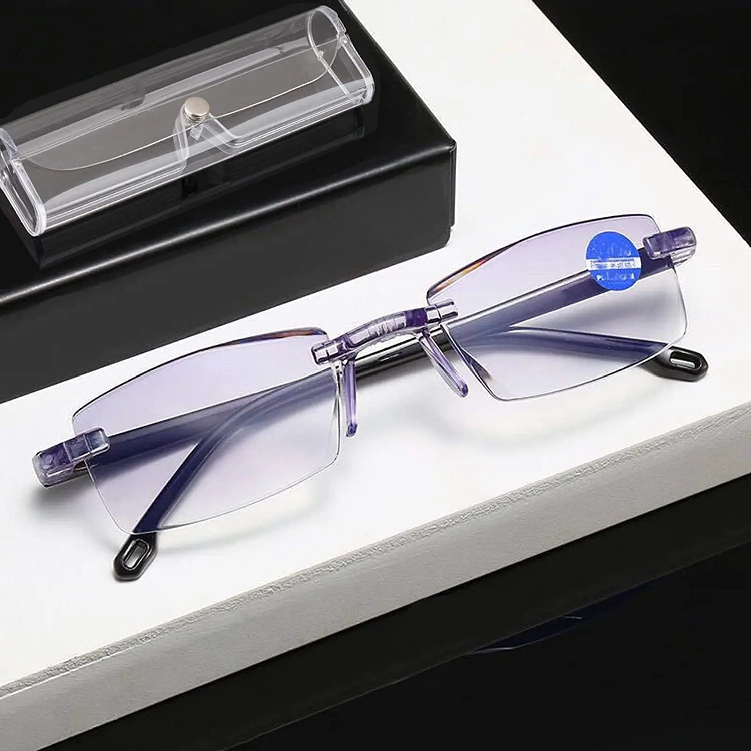 Women's Glasses with Clear Vision, Blue Light Protection and Durable Design