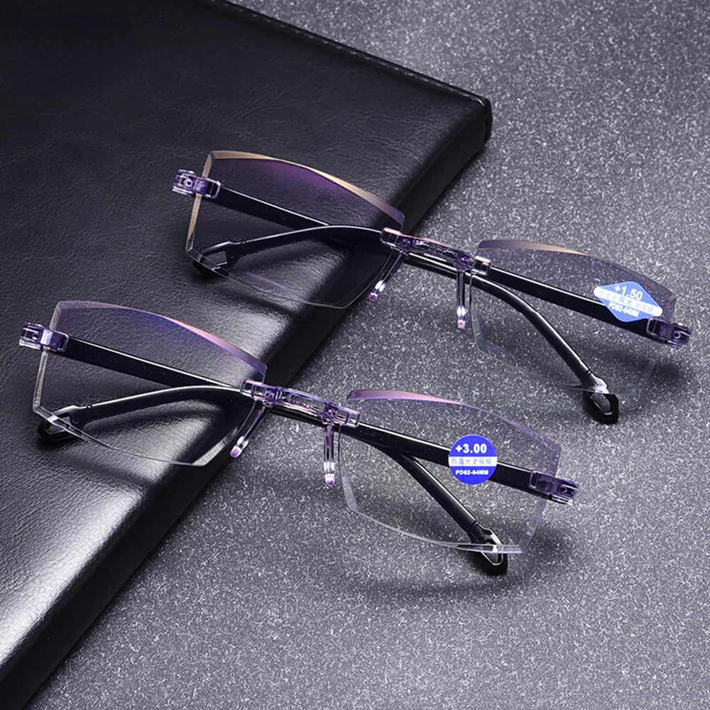 Women's Glasses with Clear Vision, Blue Light Protection and Durable Design