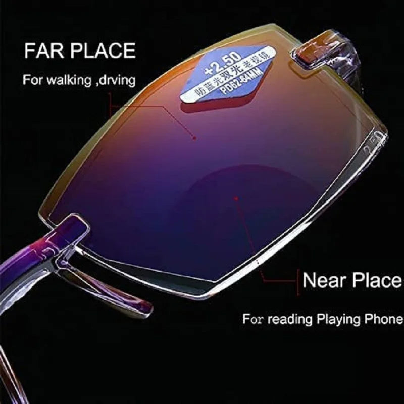 Women's Glasses with Clear Vision, Blue Light Protection and Durable Design