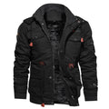 Dario | Men's Multi-Pocket Fleece-Collar Winter Jacket