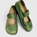 Women's Orthopedic Mary Jane Shoes Soft Leather Cushioned Insole Comfortable Fit