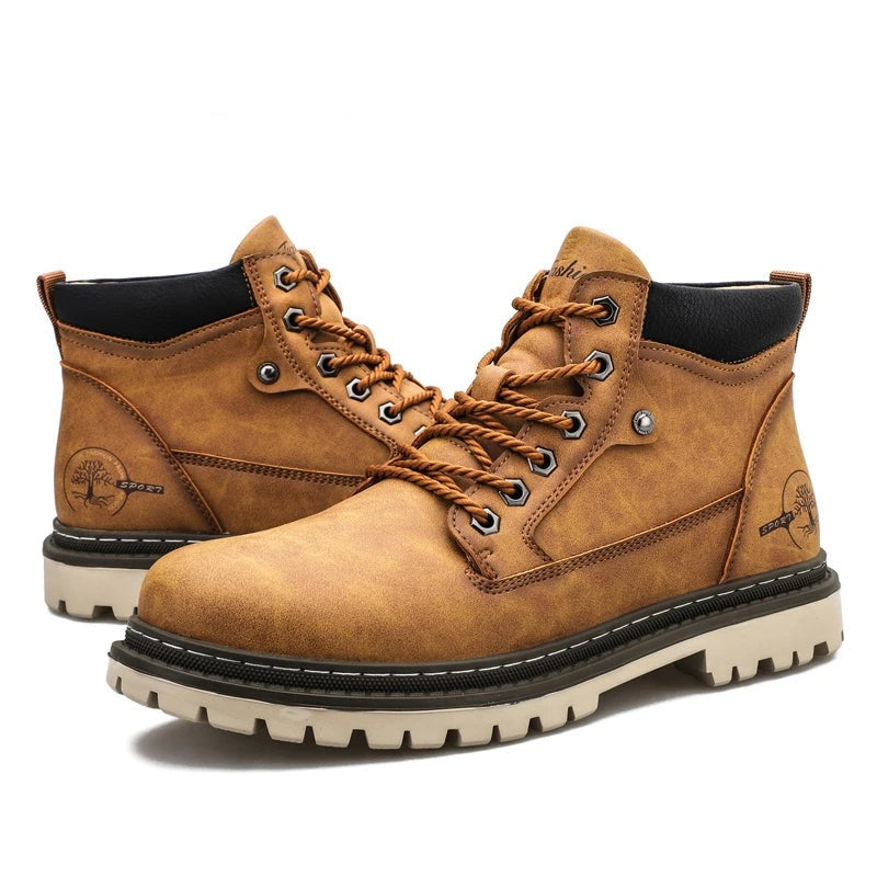 Diavanta | Men's Casual Lace-Up Boots | Durable Grip and Everyday Comfort