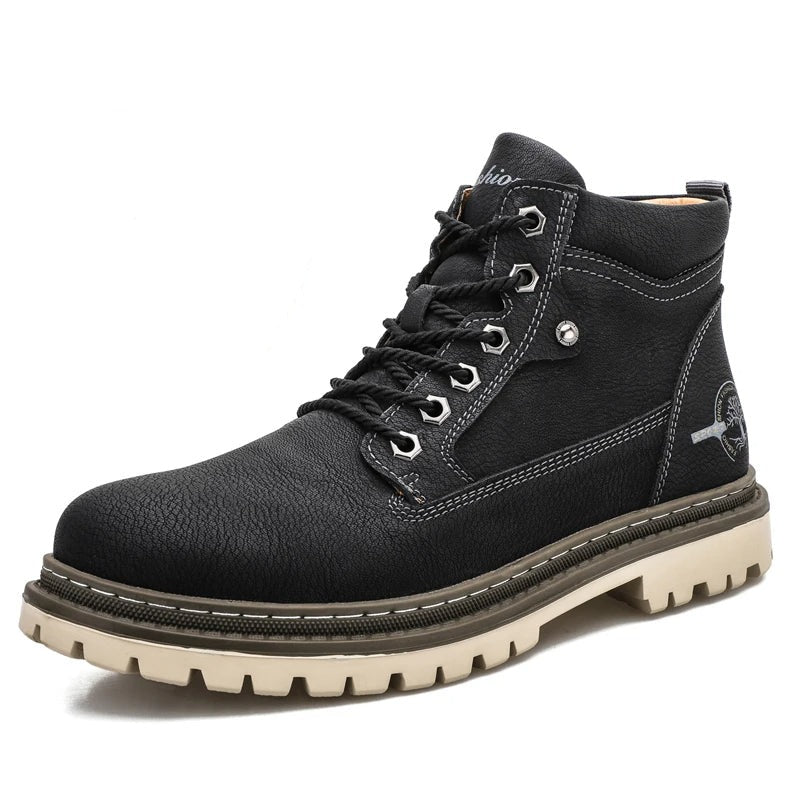 Diavanta | Men's Casual Lace-Up Boots | Durable Grip and Everyday Comfort
