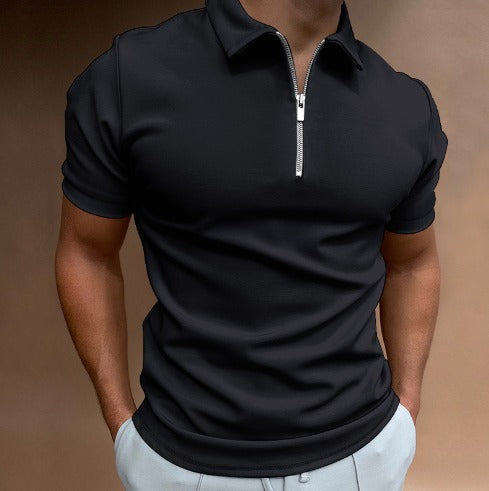 Elon – Polo Shirt with Zipper