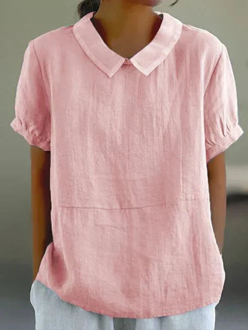 Ivy Elegant Round-Neck Top