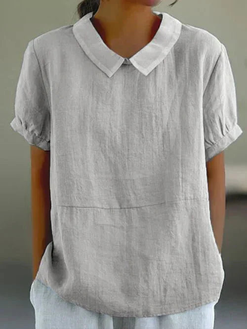 Ivy Elegant Round-Neck Top