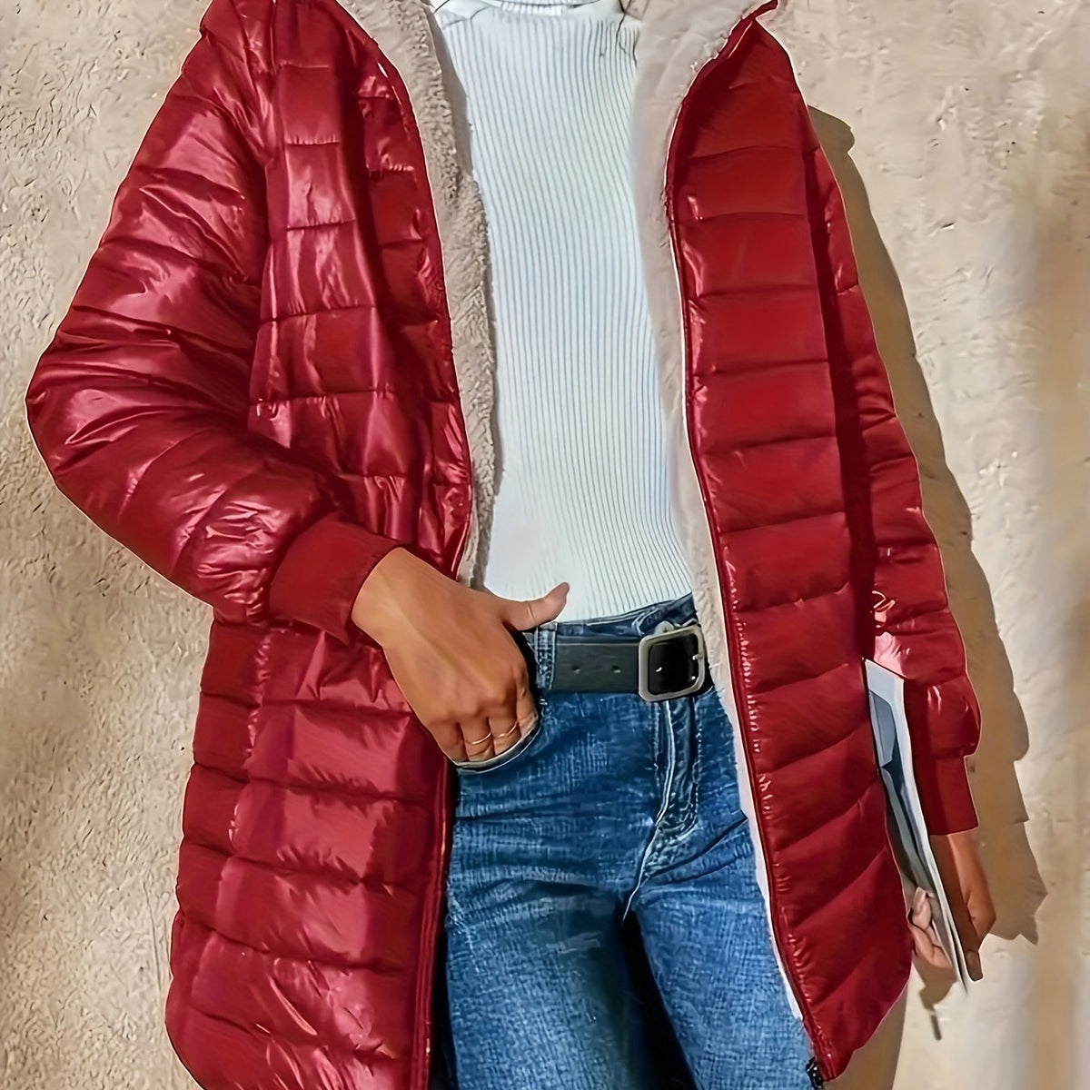 Eline | Women's Fleece-Lined Zip-Up Jacket