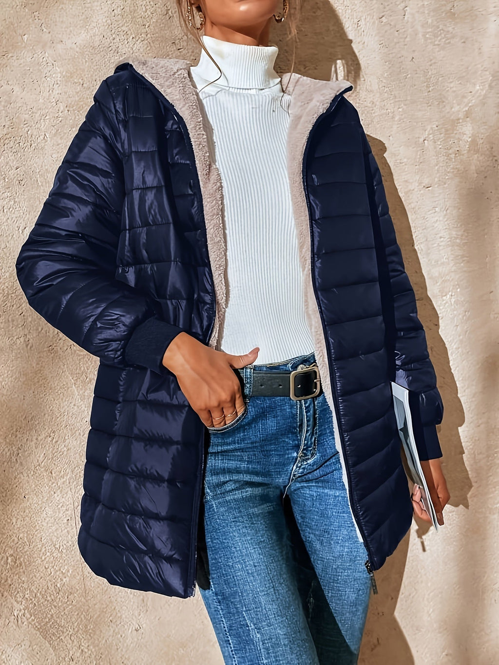 Eline | Women's Fleece-Lined Zip-Up Jacket