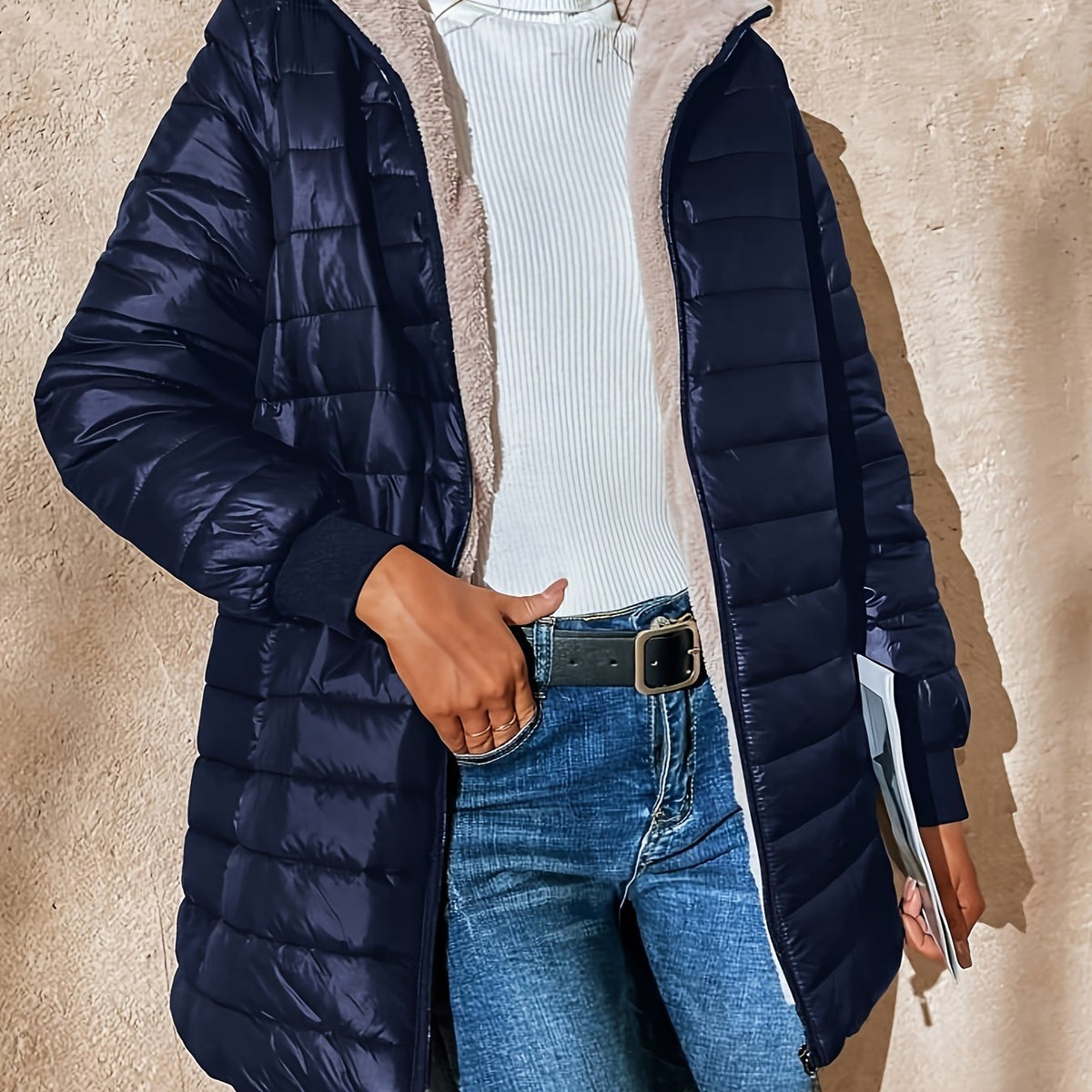 Eline | Women's Fleece-Lined Zip-Up Jacket