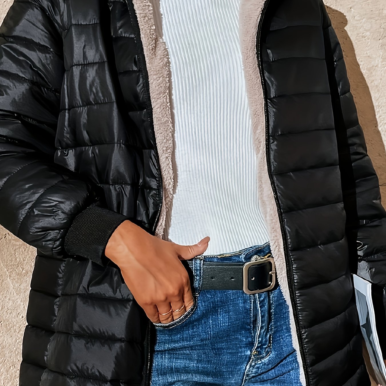 Eline | Women's Fleece-Lined Zip-Up Jacket