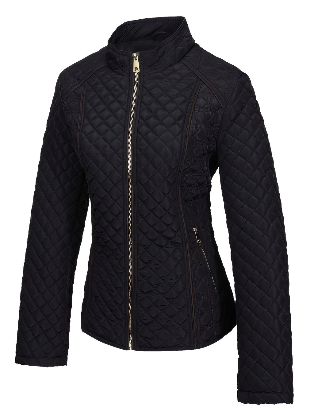 Emma | Women's Recycled Quilted Puffer Jacket with Zip and Pockets