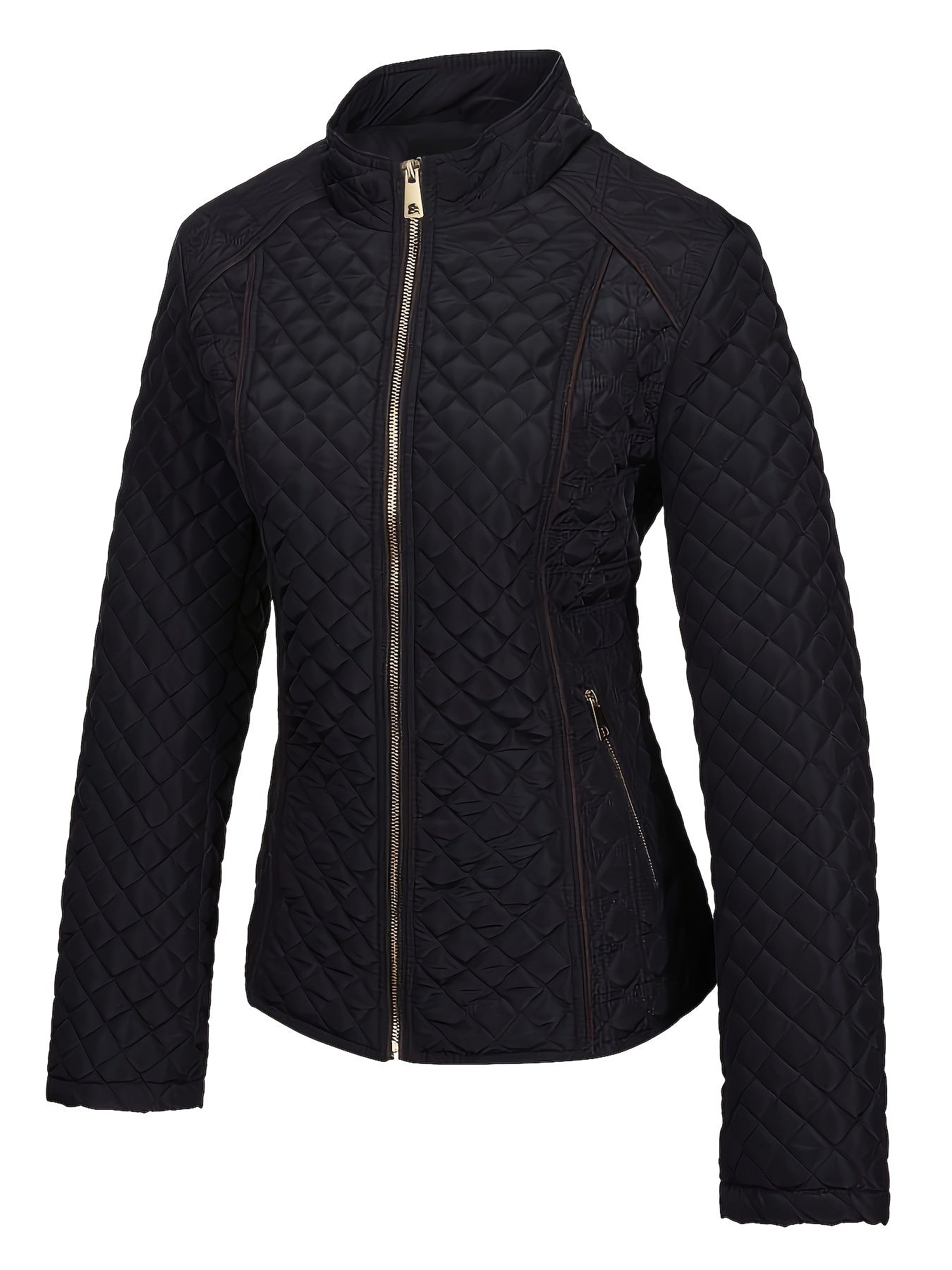 Emma | Women's Recycled Quilted Puffer Jacket with Zip and Pockets