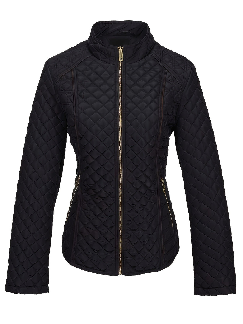 Emma | Women's Recycled Quilted Puffer Jacket with Zip and Pockets