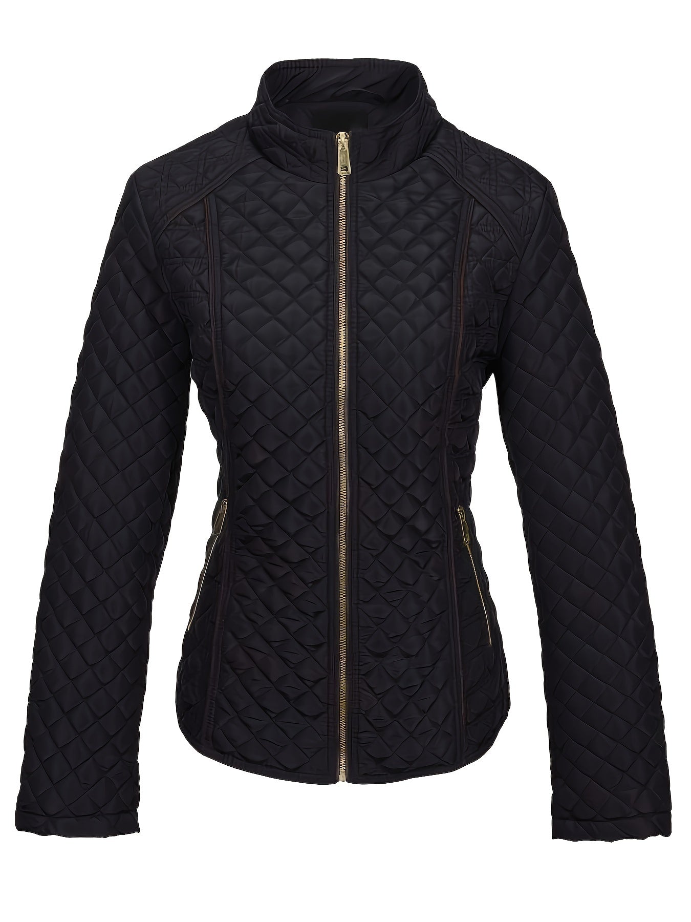 Emma | Women's Recycled Quilted Puffer Jacket with Zip and Pockets