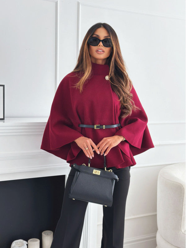 Nove™ | Stylish Belted Butterfly Jacket