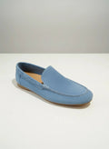 Slip-On Boat Loafers – Sky Light Blue