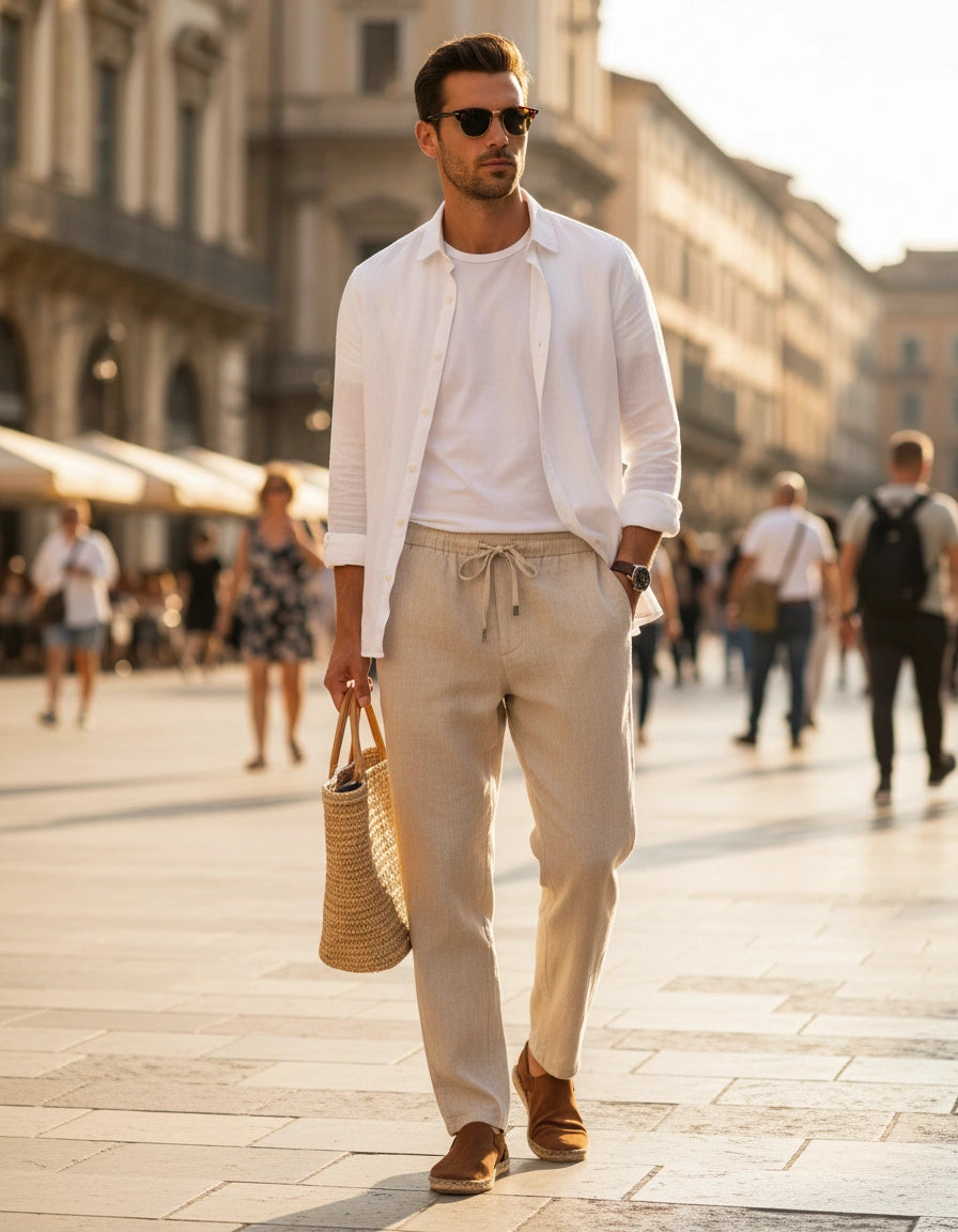 Zanzibar - Linen Pantalon