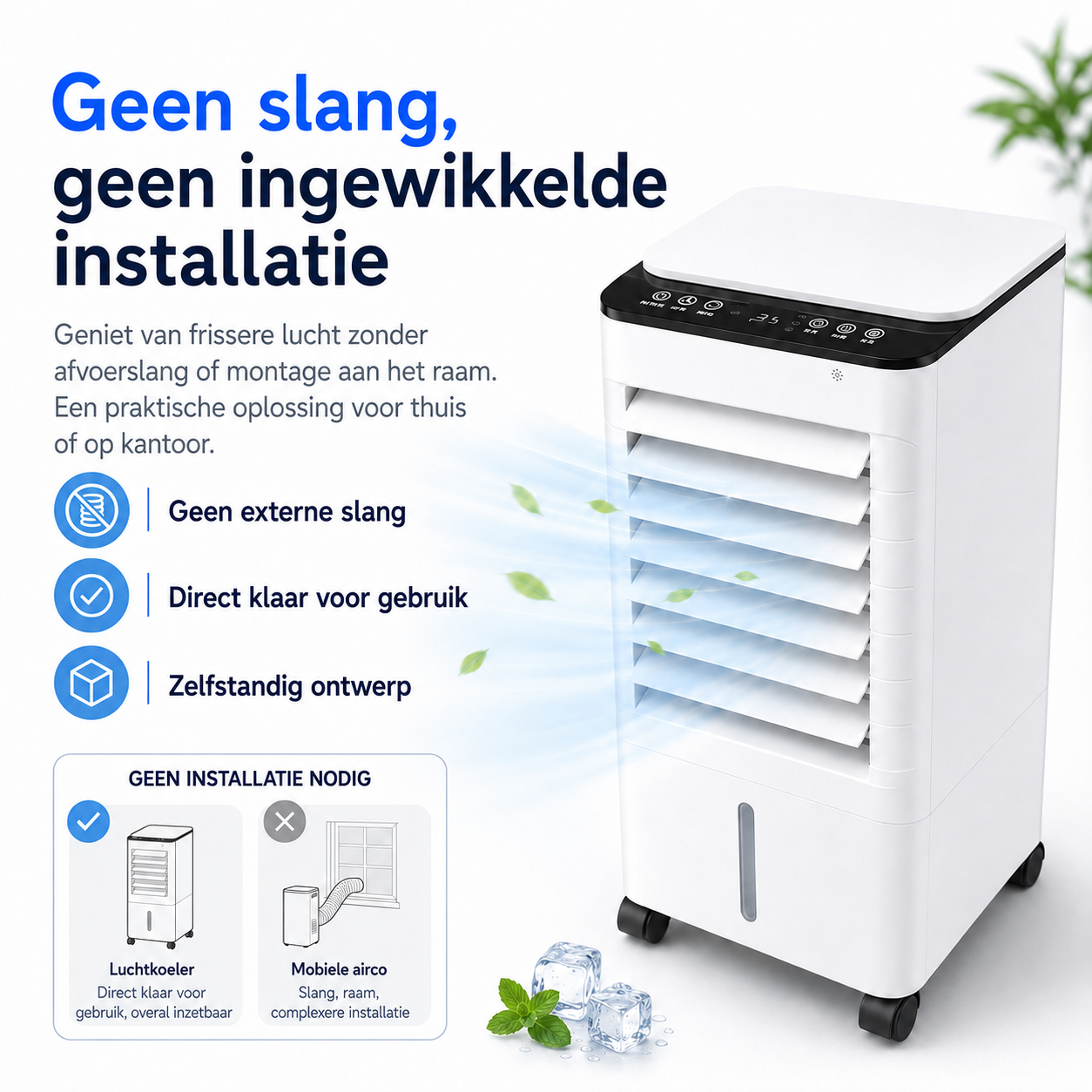 Portable Windowless Air Conditioner for Home & Office