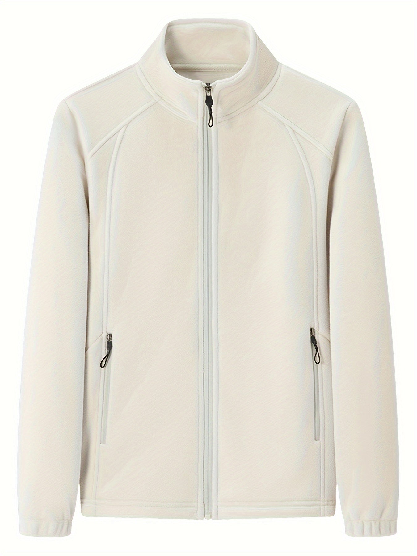 Elena | Women's Plush Outdoor Jacket with Stand Collar and Long Sleeves