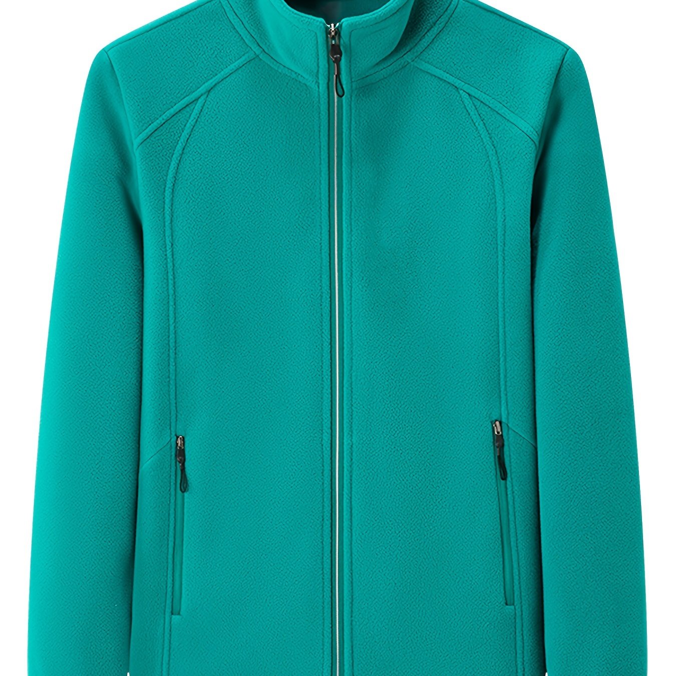 Elena | Women's Plush Outdoor Jacket with Stand Collar and Long Sleeves