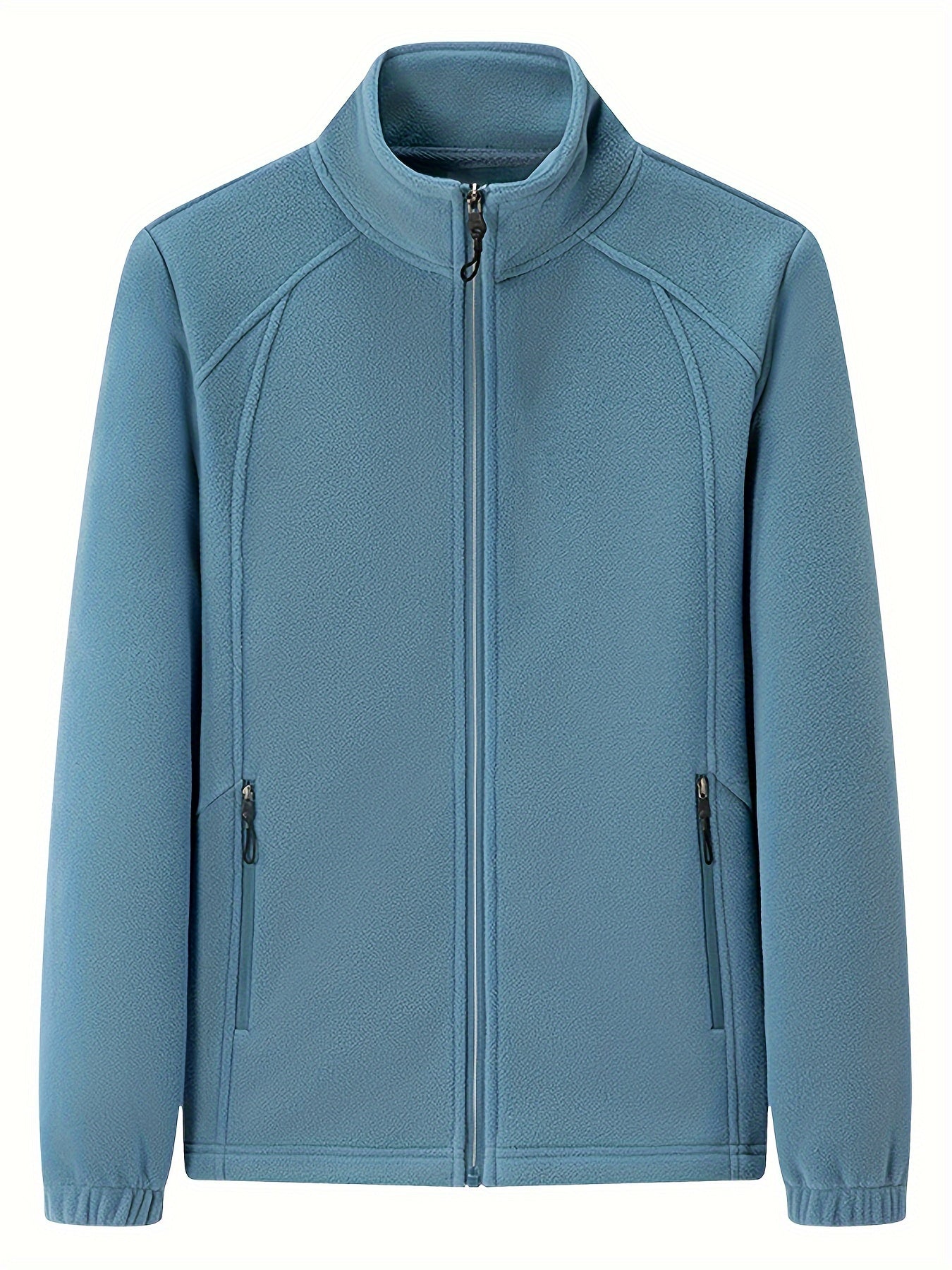 Elena | Women's Plush Outdoor Jacket with Stand Collar and Long Sleeves