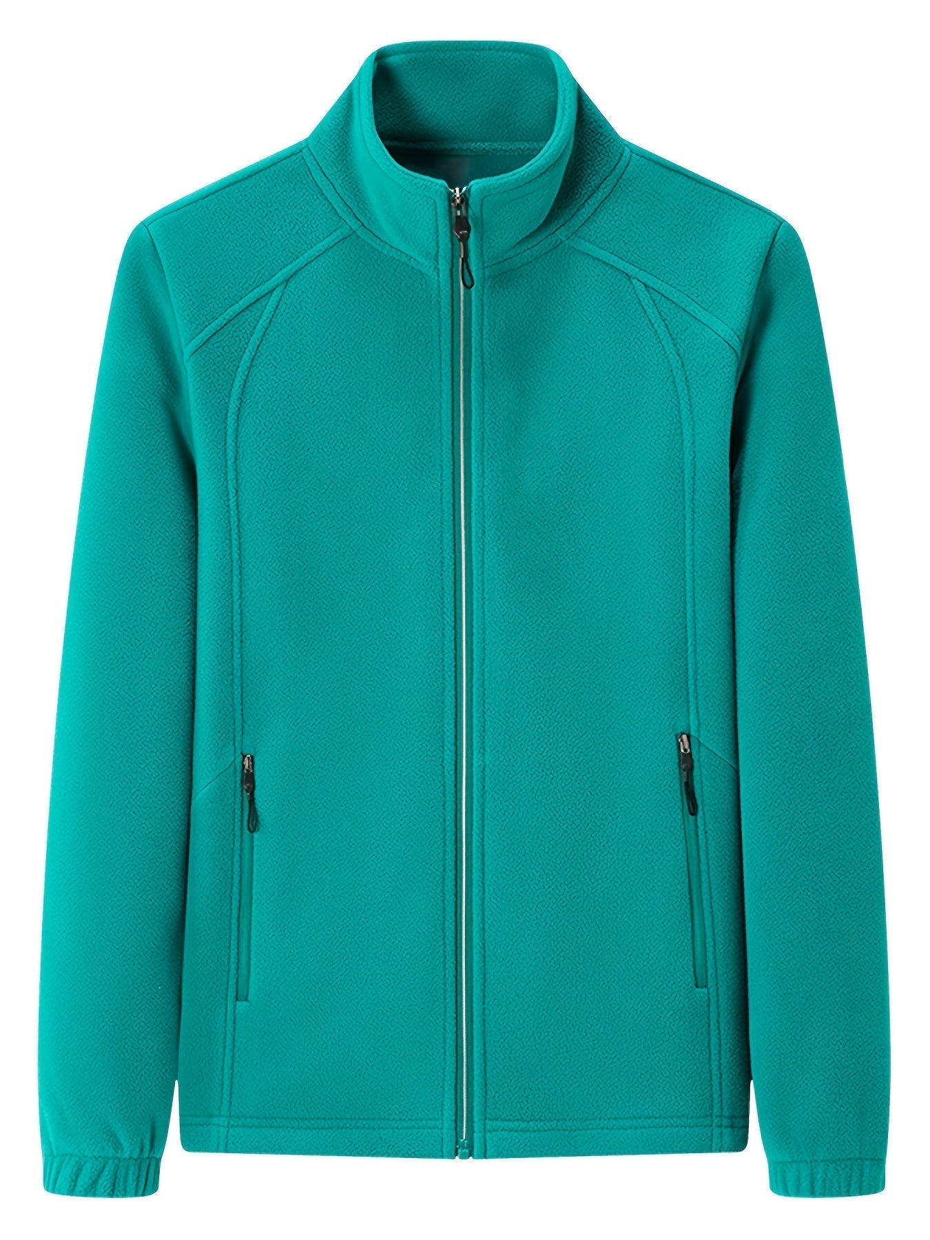 Elena | Women's Plush Outdoor Jacket with Stand Collar and Long Sleeves