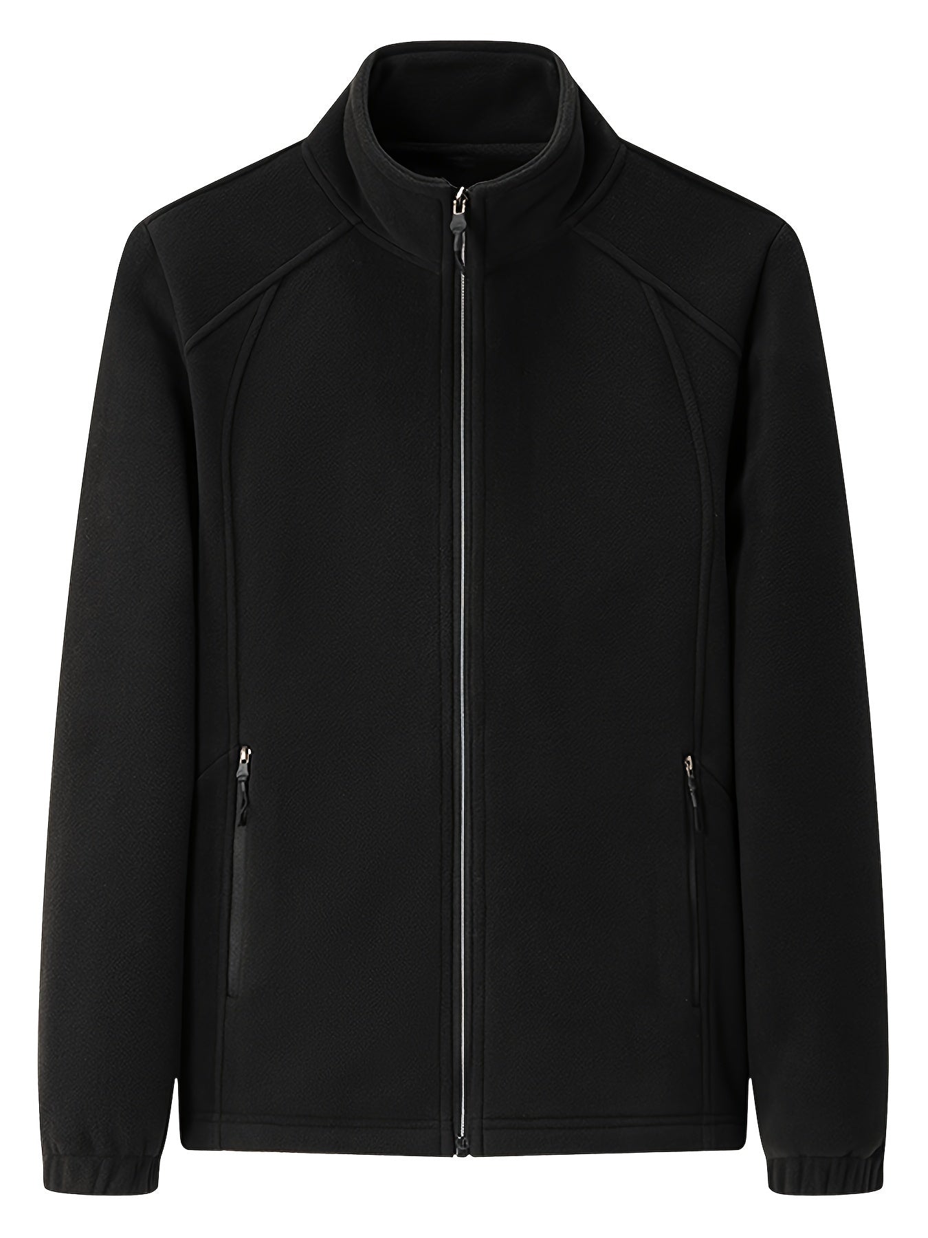 Elena | Women's Plush Outdoor Jacket with Stand Collar and Long Sleeves