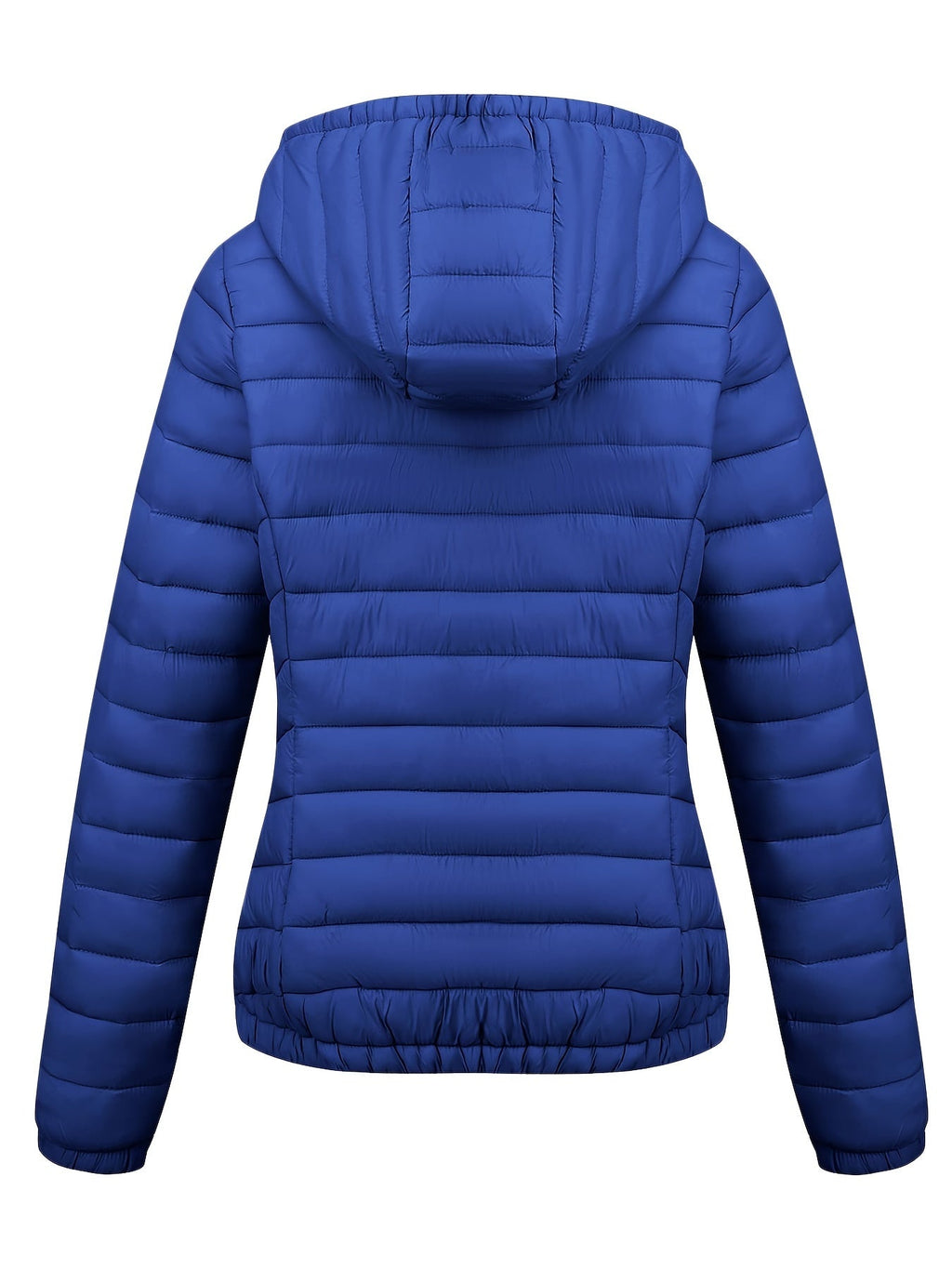 Fien | Women's Zip-Up Hooded Puffer Jacket with Slanted Pockets
