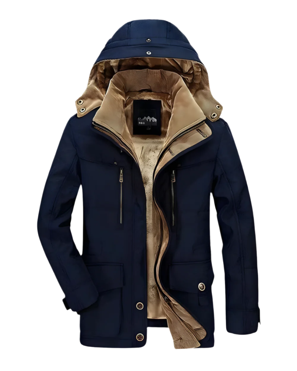 Francesco | Men's Lined Hooded Parka Winter Jacket