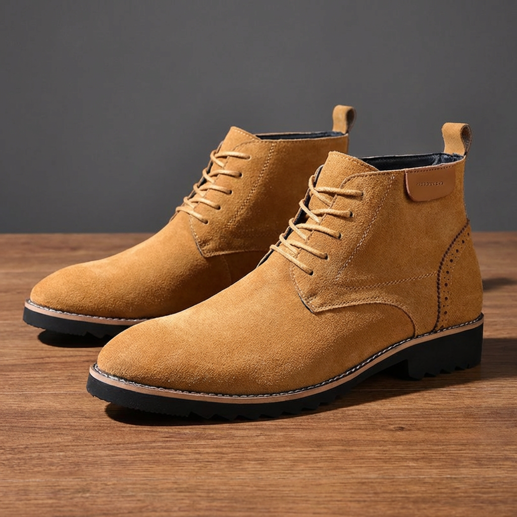 Stitched Ankle Boots