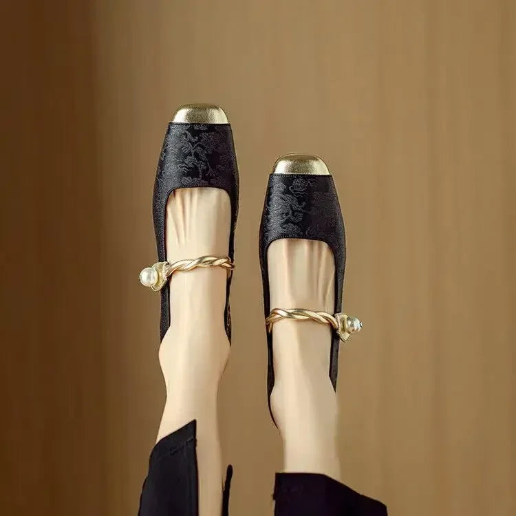 Celeste Comfortable Block Heel Shoes