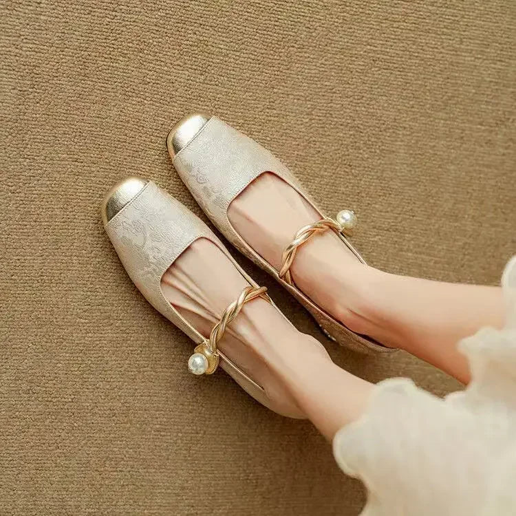 Celeste Comfortable Block Heel Shoes