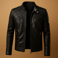 Quilted Jacket with Stand Collar