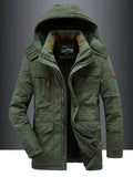 Hendrik | Men's Sherpa Lined Hooded Winter Jacket