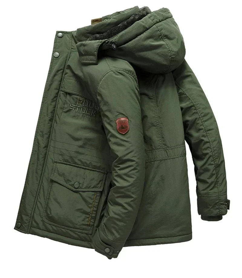 Hendrik | Men's Sherpa Lined Hooded Winter Jacket