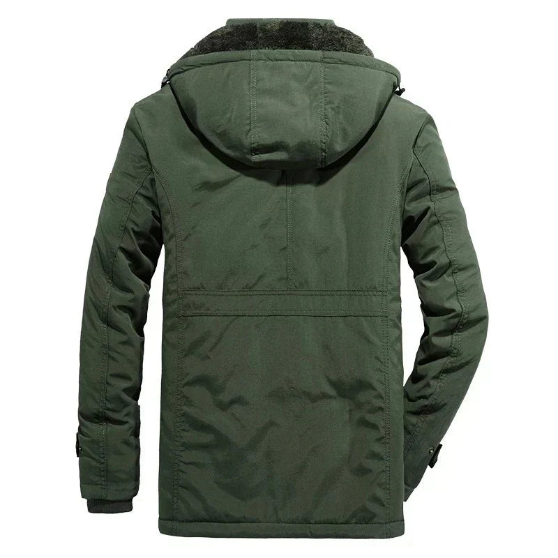 Hendrik | Men's Sherpa Lined Hooded Winter Jacket