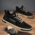 Men's Casual Sneakers with Chunky Sole and Contrast Details