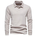 Men's Long-Sleeve Polo Shirt