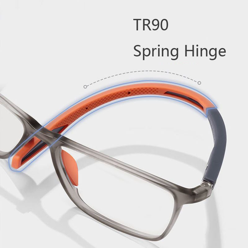 Men's Glasses with Blue Light Blocking Lenses