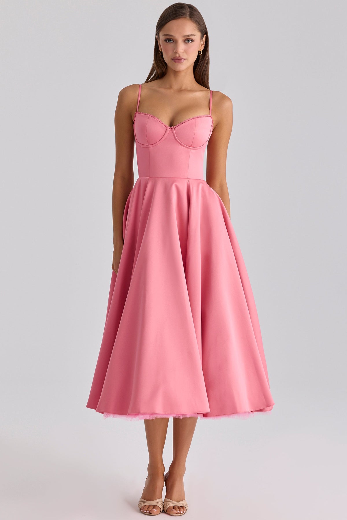 Cindy Tulle Midi Dress