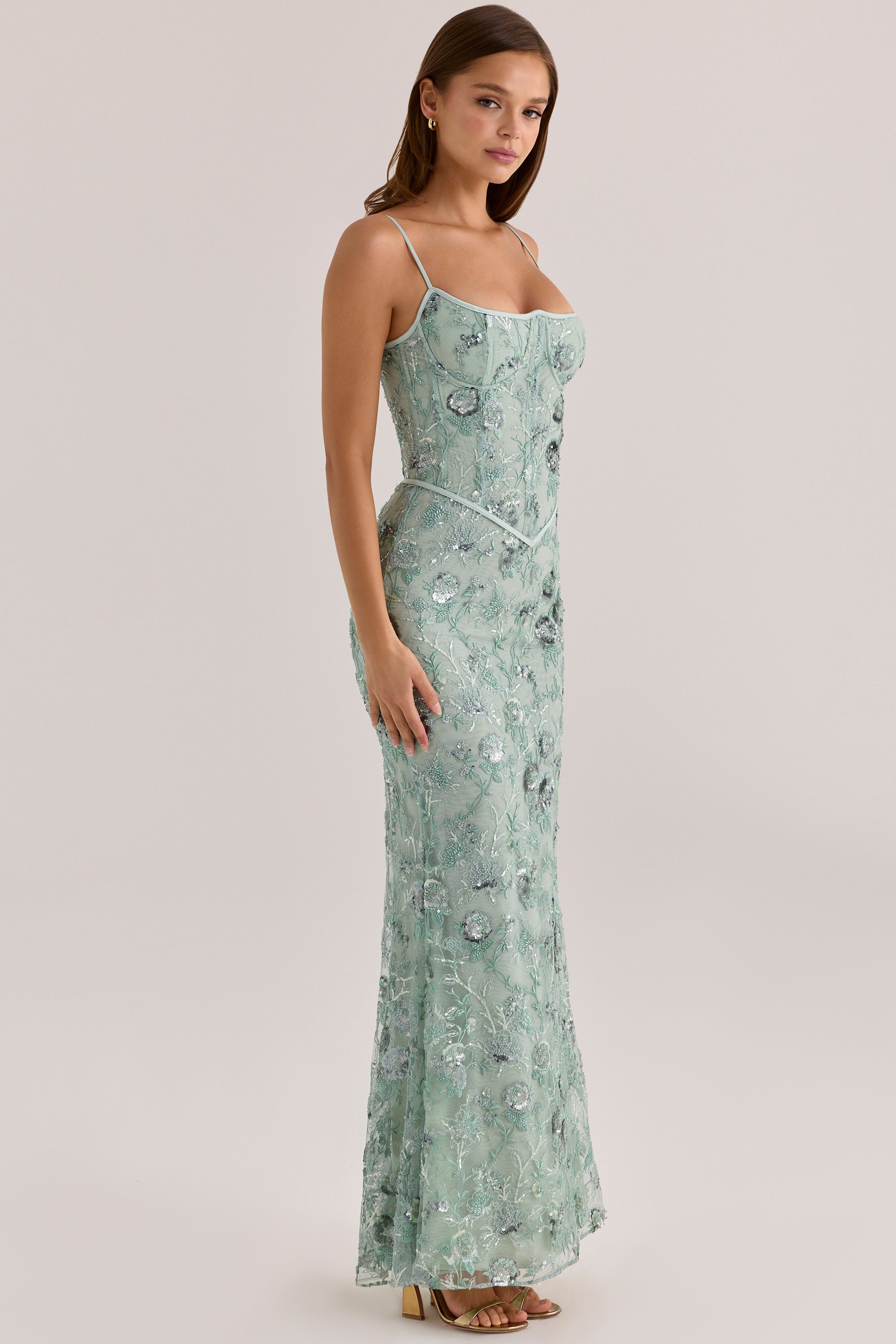 Emilia Corset Maxi Dress